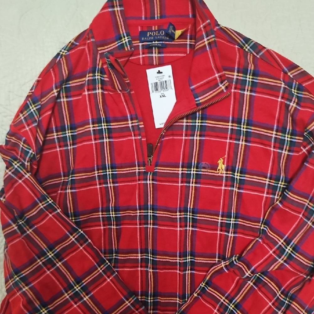 Polo by Ralph Lauren Red and Blue Plaid Shirt